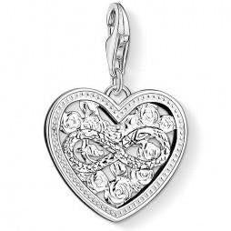 Charm Club Pendant Heart 925 Silver