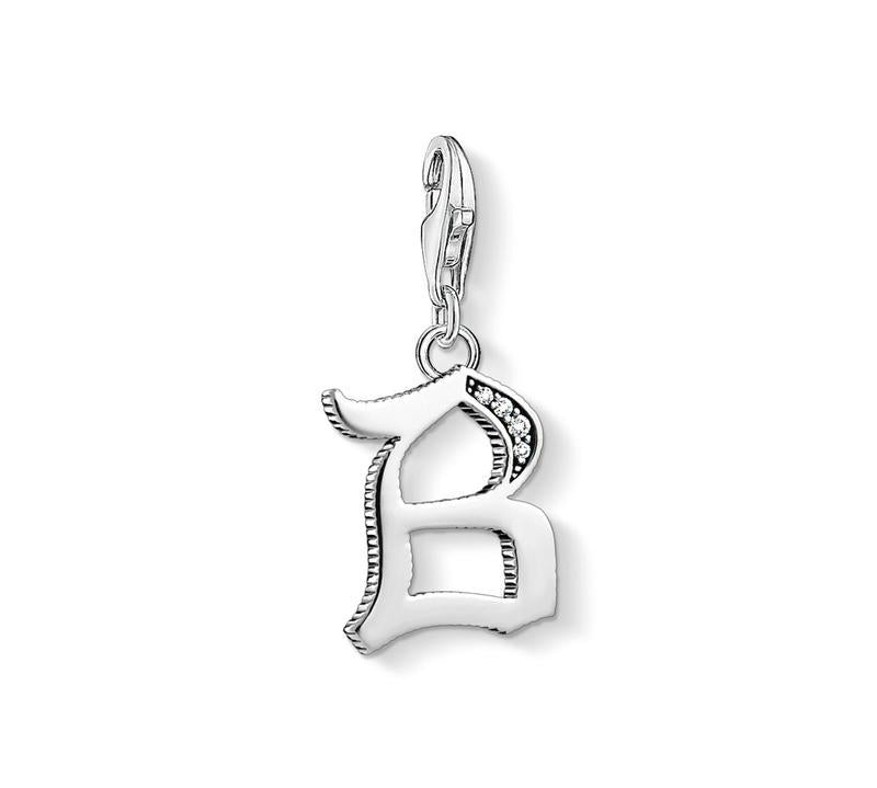 Thomas Sabo Charm pendant letter B silver