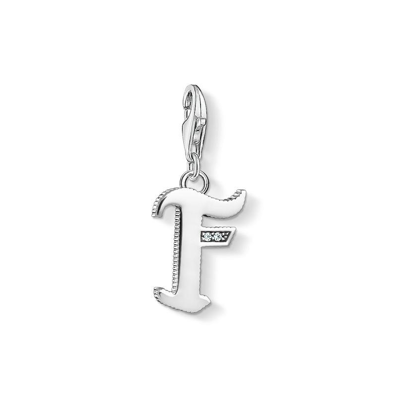 Thomas Sabo Charm pendant letter F silver