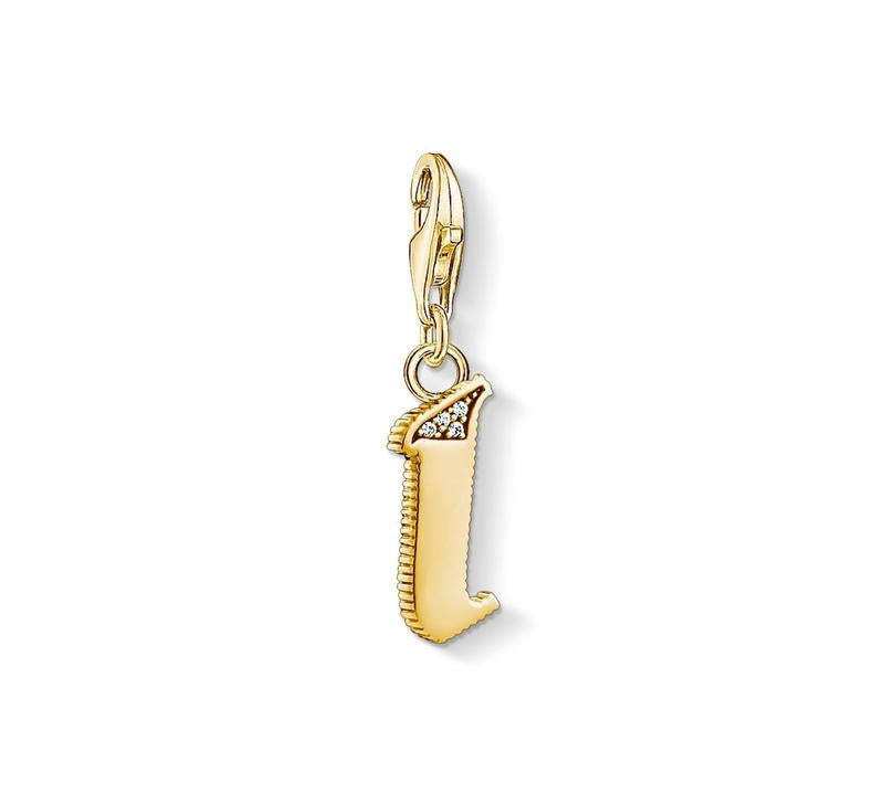 Thomas Sabo Charm pendant letter I gold