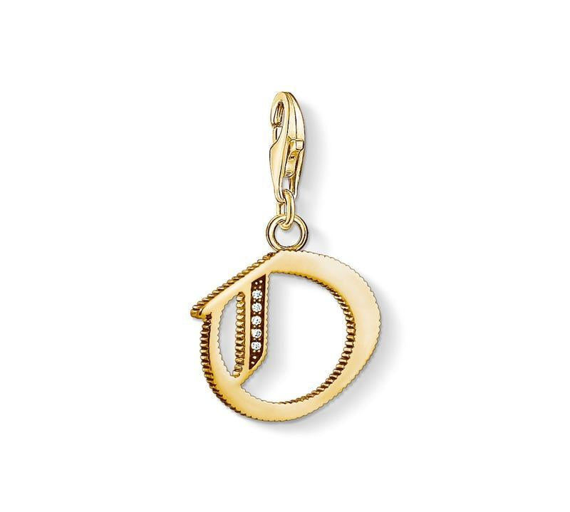 Thomas Sabo Charm pendant letter O gold