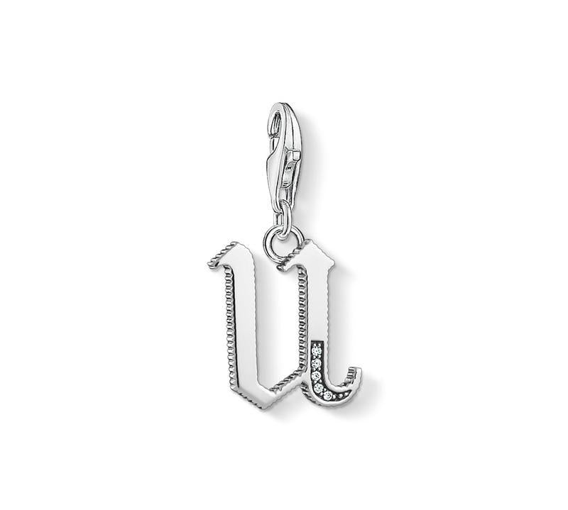 Thomas Sabo Charm pendant letter U silver
