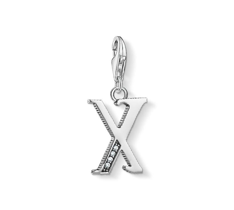 Thomas Sabo Charm pendant letter X silver
