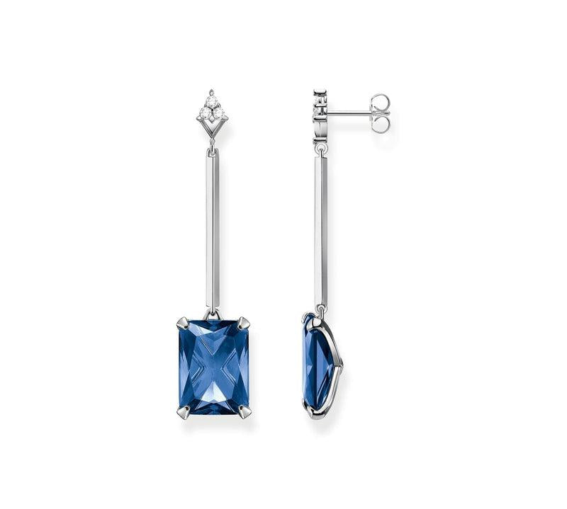 Thomas Sabo Earrings blue stone
