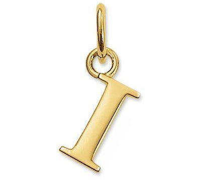 Thomas Sabo GOLD PLATED LETTER I PENDANT CHARM