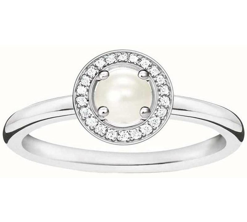 Thomas Sabo Glam and Soul Sterling Silver Ring 54