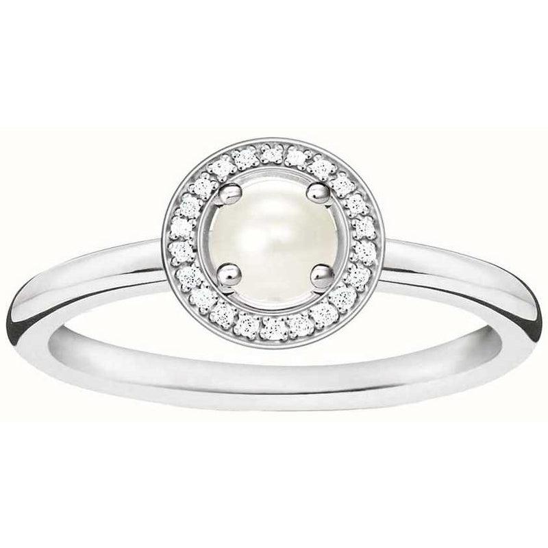 Thomas Sabo Glam and Soul Sterling Silver Ring 54