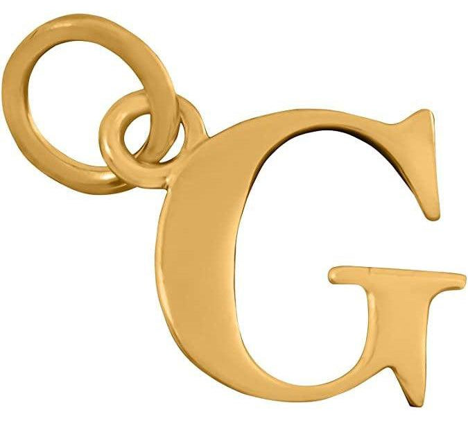 Thomas Sabo Gold Plated Letter G Pendant Charm