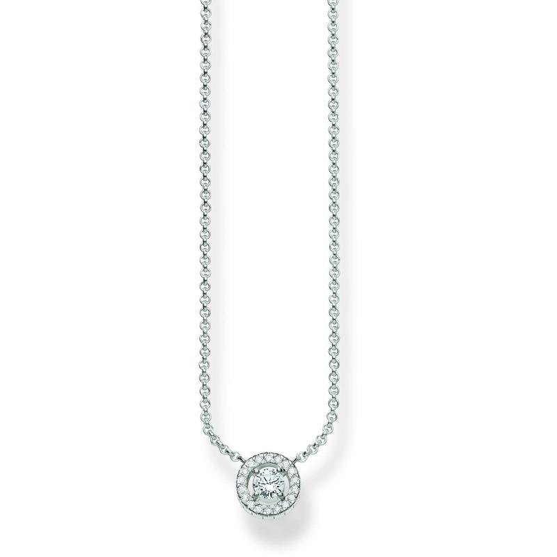 Thomas Sabo Halo CZ Necklace