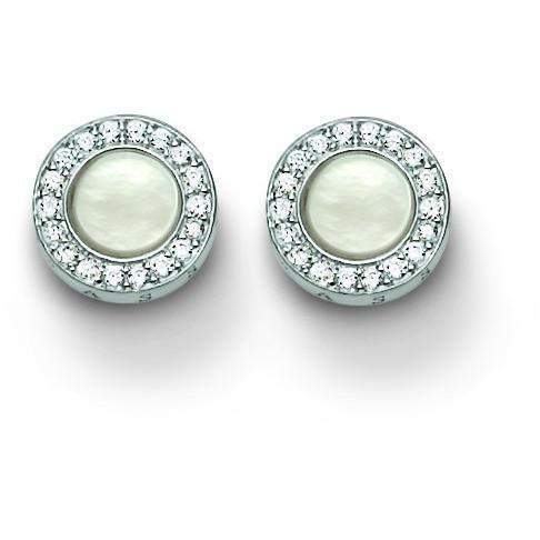 Thomas Sabo Halo Mop Stud Earrings
