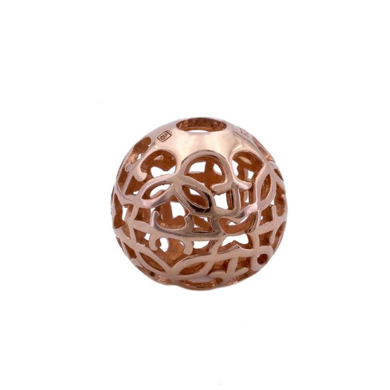 Karma Bead Rose Gold Arabesque