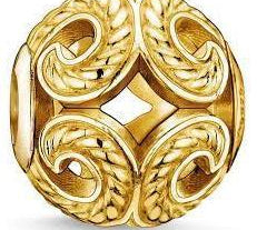 Thomas Sabo Karma Bead Yellow Gold Wave