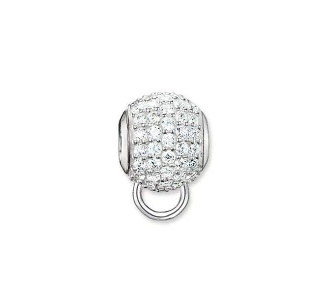 Thomas Sabo Karma Sterling Silver Zirconia Carrier