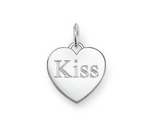 Thomas Sabo Kiss Heart Disc Pendant