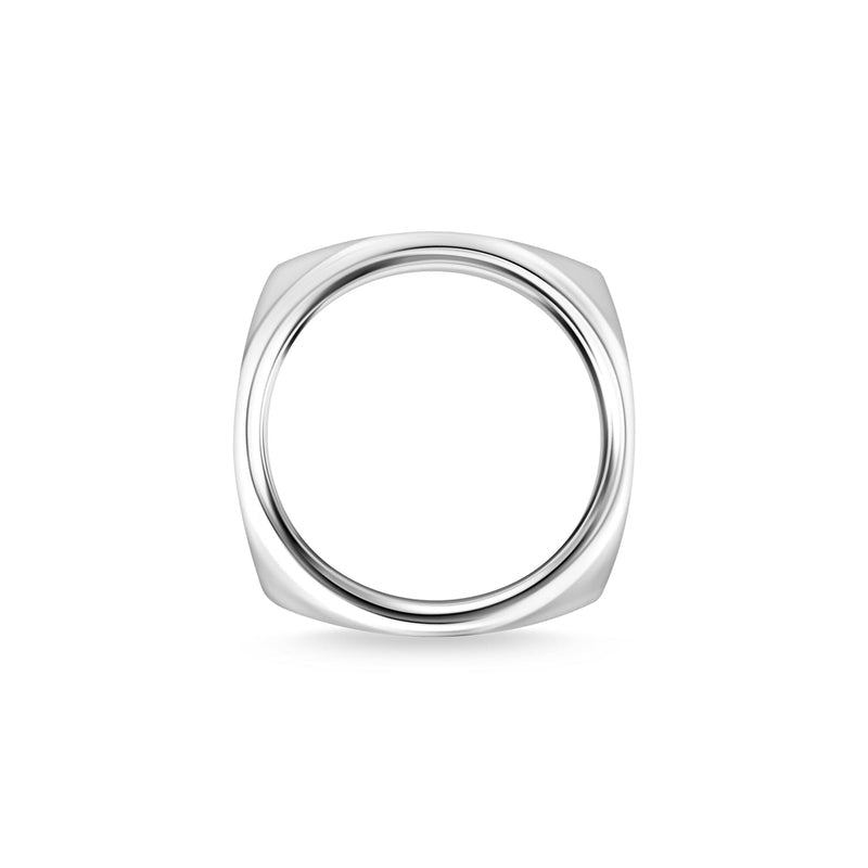 Thomas Sabo Mens Angular silver ring