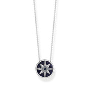 Thomas Sabo Necklace Royalty star with stones silver