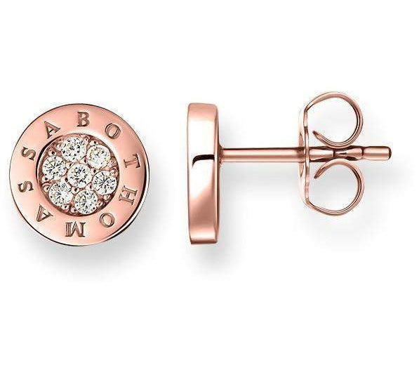 Thomas Sabo Pave CZ Stud Earrings