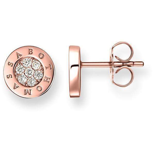 Thomas Sabo Pave CZ Stud Earrings