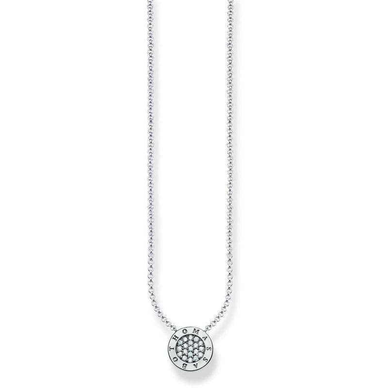 Thomas Sabo Pave CZ TS Necklace
