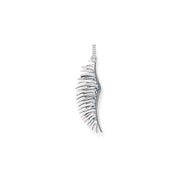 Thomas Sabo Pendant Phoenix Wing With Blue Stones Silver