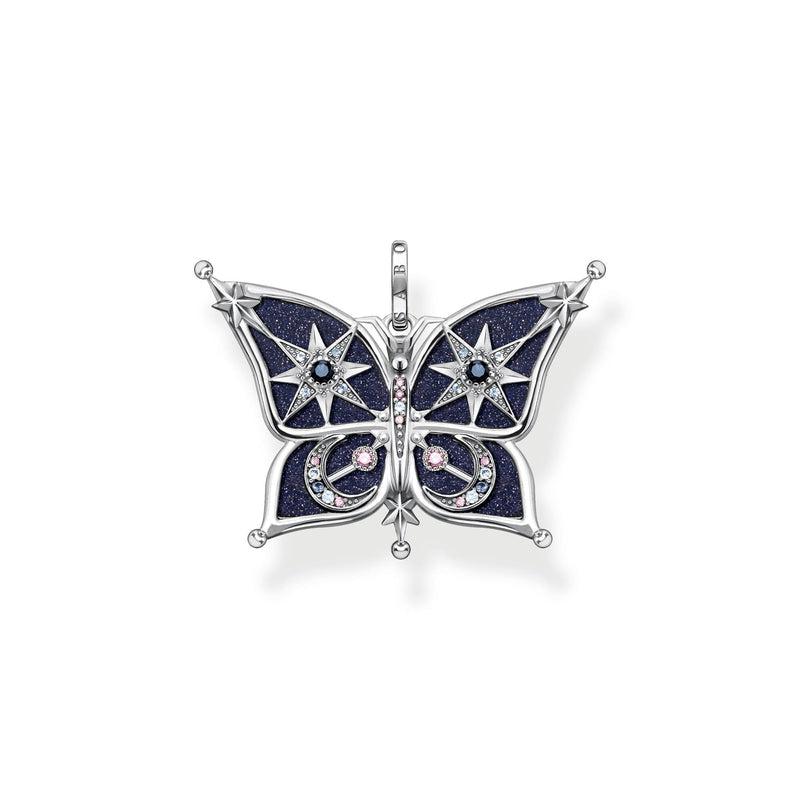 Thomas Sabo Pendant butterfly star & moon silver