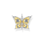 Thomas Sabo Pendant butterfly with moon and stars gold