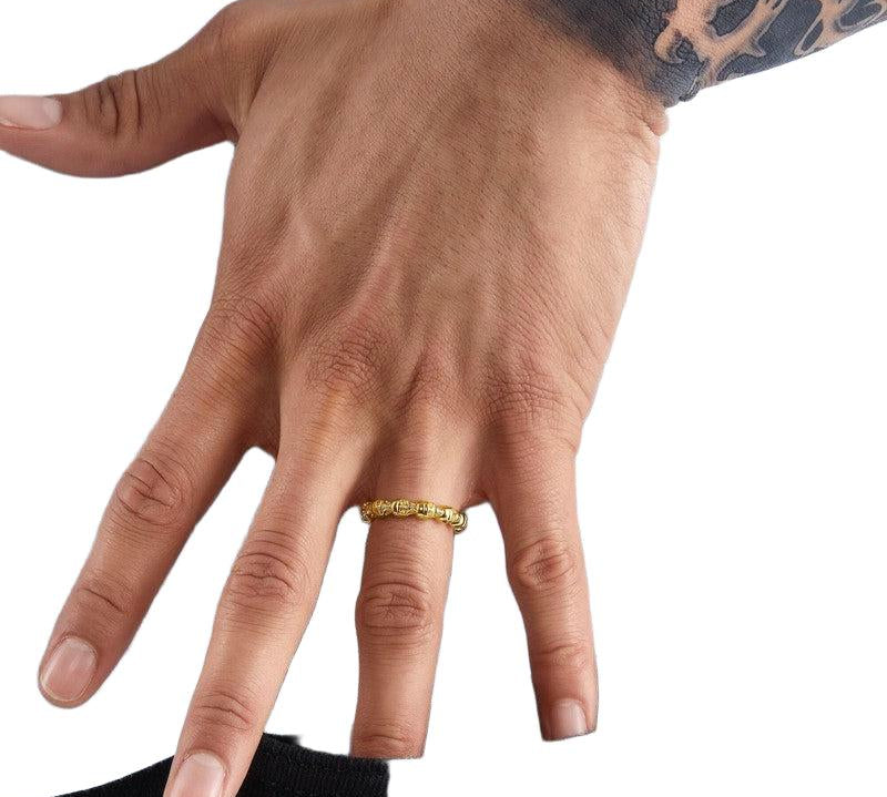 Thomas Sabo Ring - Skull - Gold