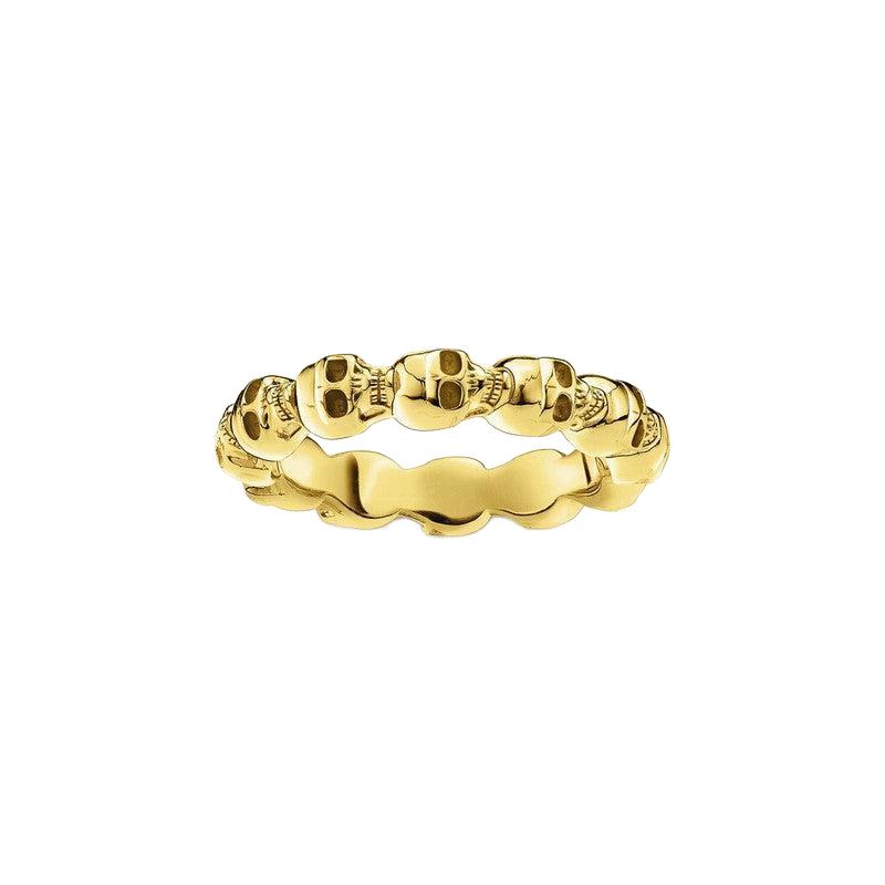 Thomas Sabo Ring - Skull - Gold
