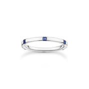 Thomas Sabo Ring with blue stones