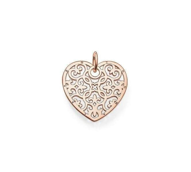 Thomas Sabo Rose Gold Heart Pendant