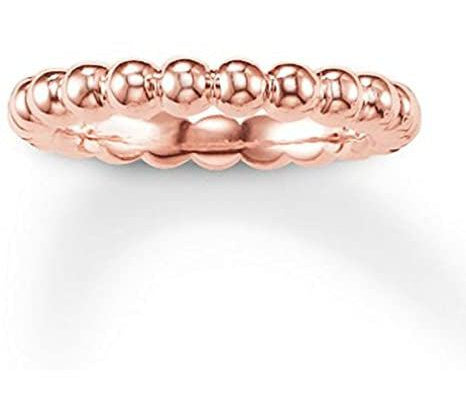 Thomas Sabo Rose Gold Plated Beaded Ring