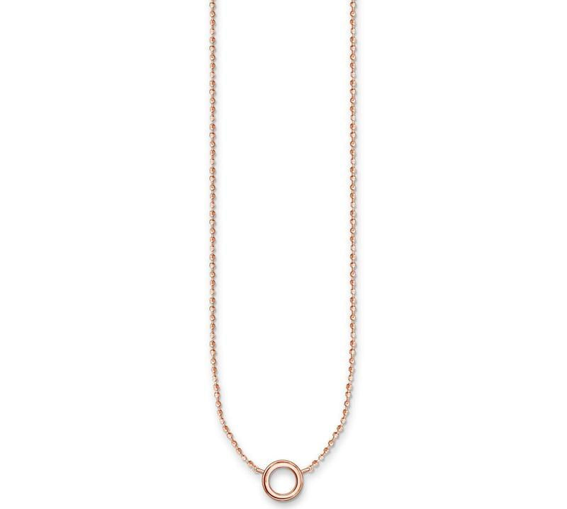 Thomas Sabo Rose Tone Charm Carrier Chain