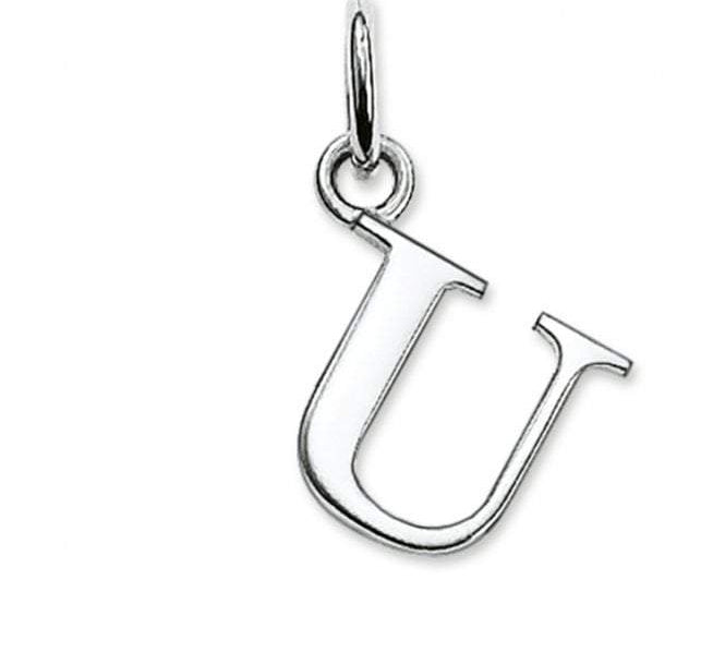 Thomas Sabo STERLING SILVER Letter U