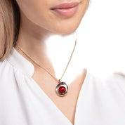 Thomas Sabo Silver Apple-Snake Pendant