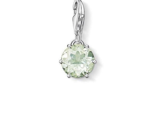 Thomas Sabo Silver August Prasiolite Charm