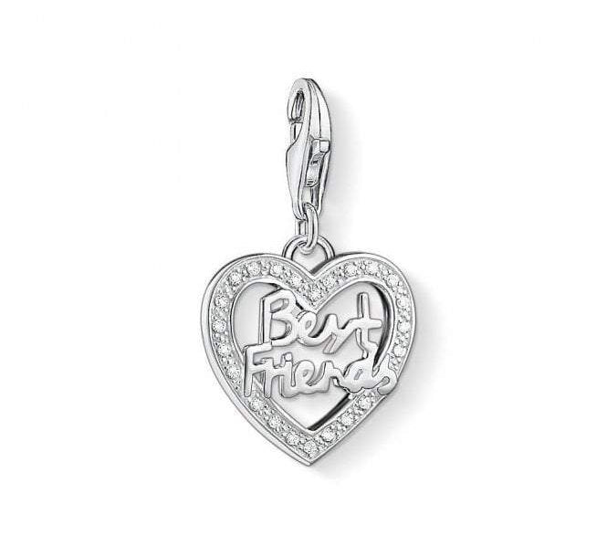 Thomas Sabo Silver Best Friends Charm