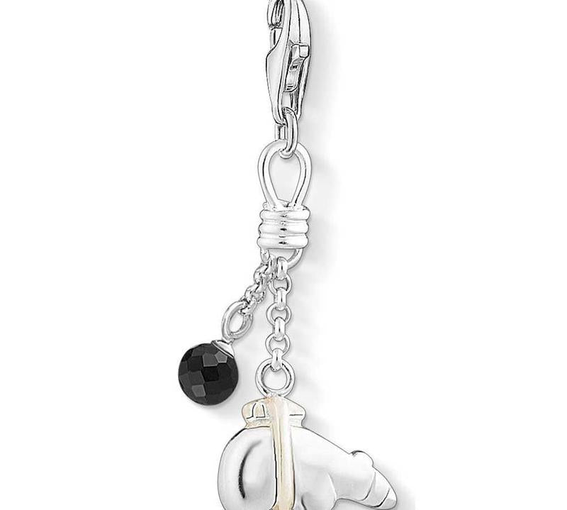 Thomas Sabo Silver Ethno Bear Charm