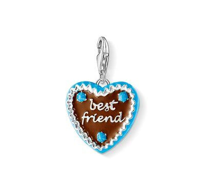 Thomas Sabo Silver Gingerbread Best Friend Charm