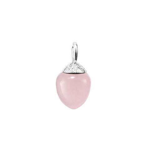 Thomas Sabo Silver Rose Quartz Pendant