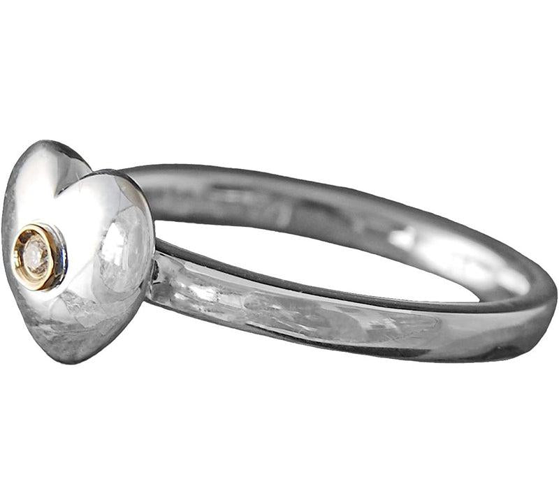 Thomas Sabo Silver Sweet Heart Gold Ring
