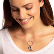 Thomas Sabo Sterling Silver Baby Footprint Disc Charm