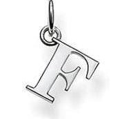 Thomas Sabo Sterling Silver Letter F Pendant Charm