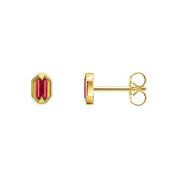 Thomas Sabo Stud Earrings with Red Stones