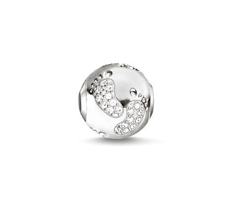 Thomas Sabo Women-Bead Karma Beads 925 Sterling silver zirconia