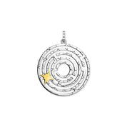 Thomas Sabo pendant Labyrinth with golden star