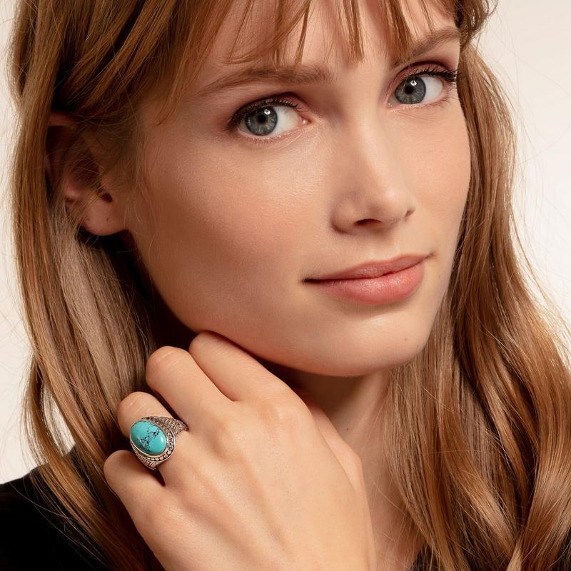 Thomas Sabo ring turquoise