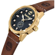 Timberland Adirondack Brown Leather Strap Watch
