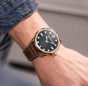 Timberland Adirondack Brown Leather Strap Watch