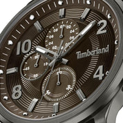 Timberland Henniker II Multifunction Tan Leather Strap Watch