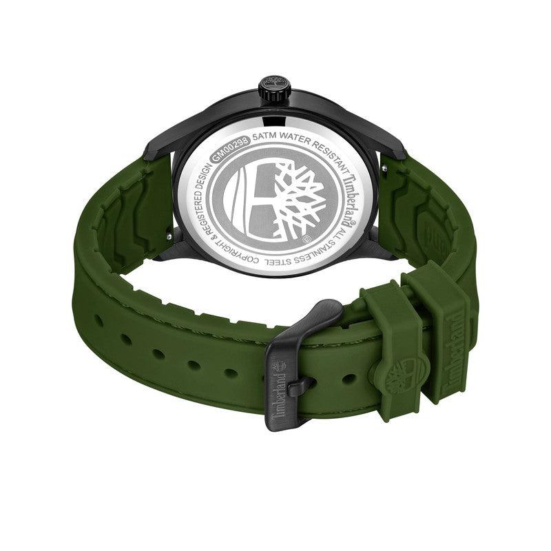 Timberland Taren 3 Hands Silicone Strap Watch